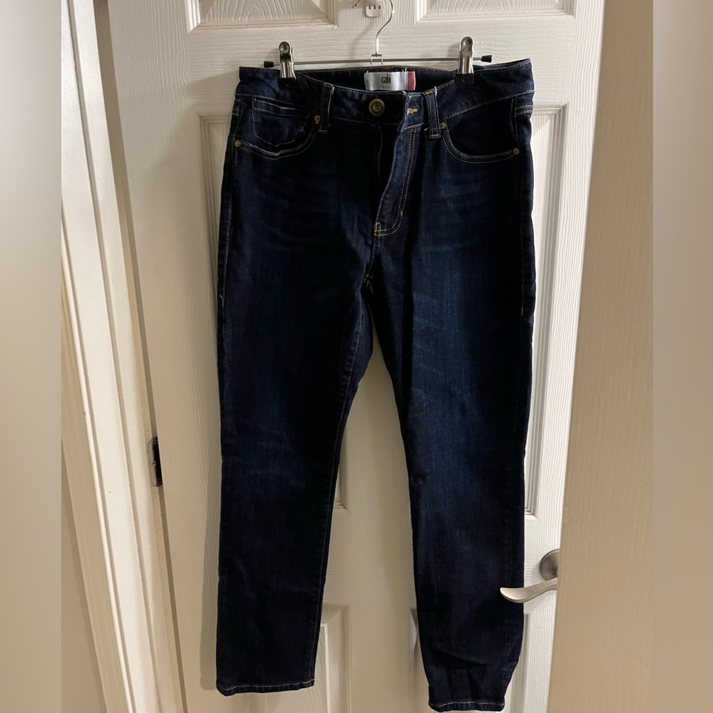 CAbi high straight jeans 6